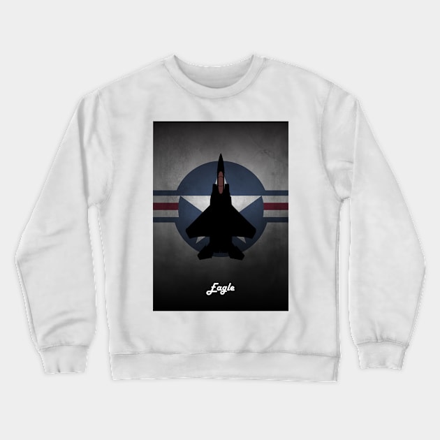 F-15 Eagle USAF Crewneck Sweatshirt by aviationart